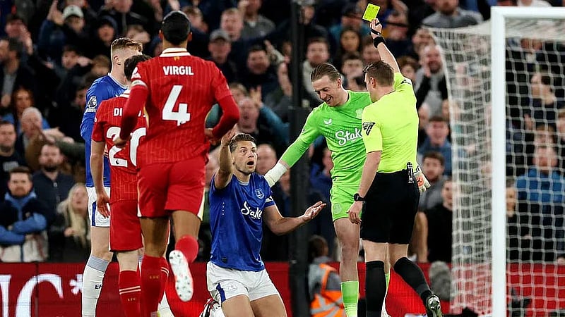 Slot says everyone else did the talking for him on Tarkowski tackle