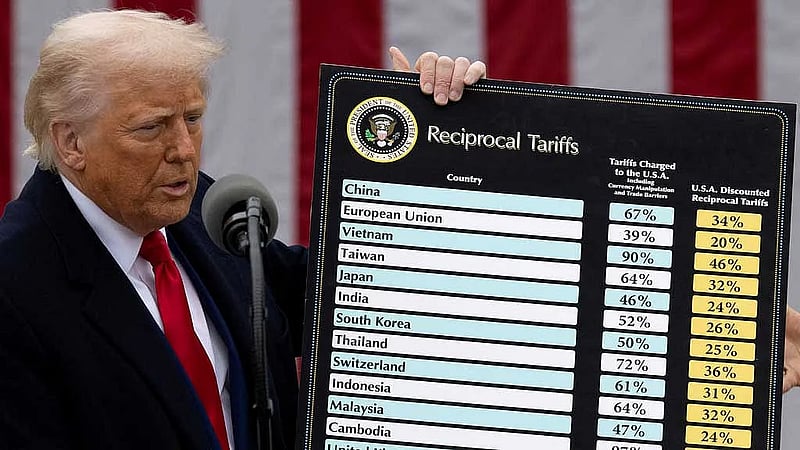Trump says 'be patient' as US economy contracts on tariff disruption