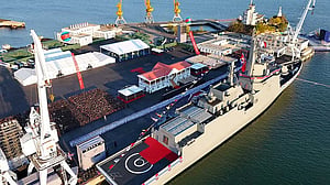North Korea unveils new 'Kim Jong Un style' 5,000-tonne warship