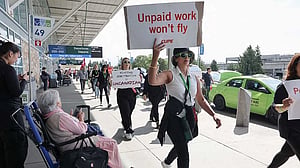Air Canada grounded as striking union defies order to get back to work