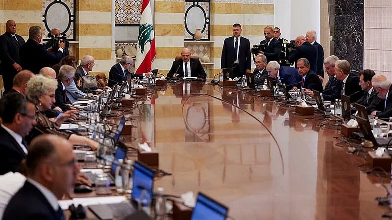 Hezbollah says Lebanon cabinet decision to limit arms to state is 'grave sin'