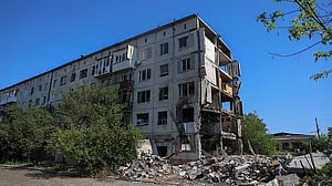 Three killed in Russian shelling of key eastern Ukrainian city, local officials say