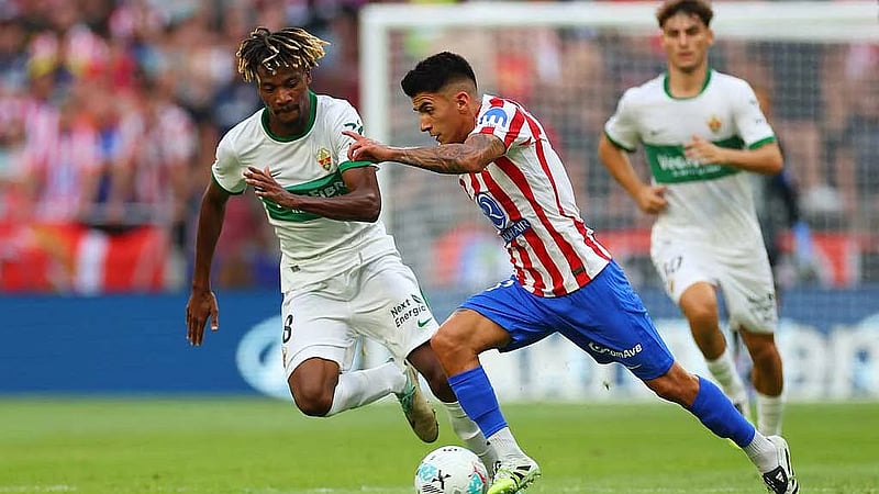 Misfiring Atletico held 1-1 by promoted side Elche