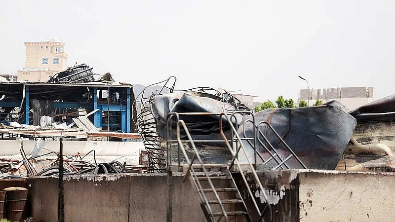 Israeli strikes hit Yemeni capital Sanaa, Houthi-run TV reports