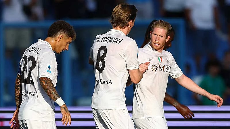 McTominay and De Bruyne light up as Napoli shine in Serie A opener