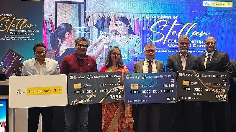 EBL unveils ShareTrip Visa co-brand cards for lifestyle, travel enthusiasts