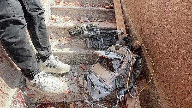Reuters and AP journalists killed in Gaza strike were not 'a target,' an Israeli military spokesperson says