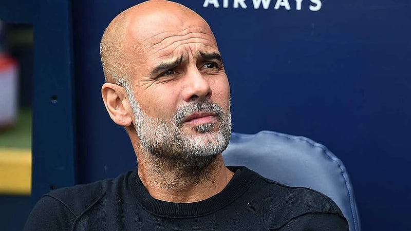 Man City's Guardiola backs keeper Trafford after Spurs error