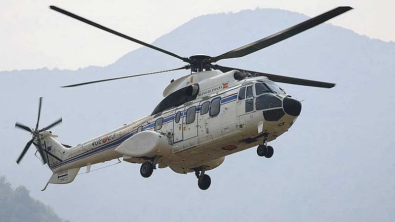Helicopter crashes into field on Isle of Wight