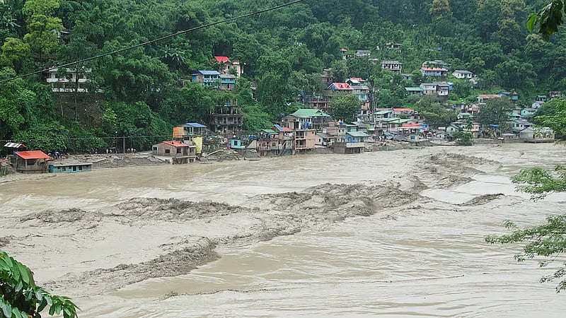 Flash floods swallow Indian village, at least four dead, over 50 missing