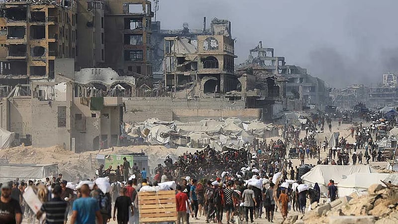 Israel in talks to resettle Gaza Palestinians in South Sudan, sources say