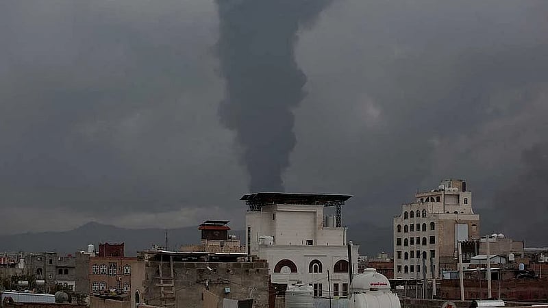 Israel strikes on Yemeni capital Sanaa kill six, wound dozens