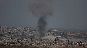 Israel bombards Gaza City overnight; Hamas leader due in Cairo in bid to salvage ceasefire talks