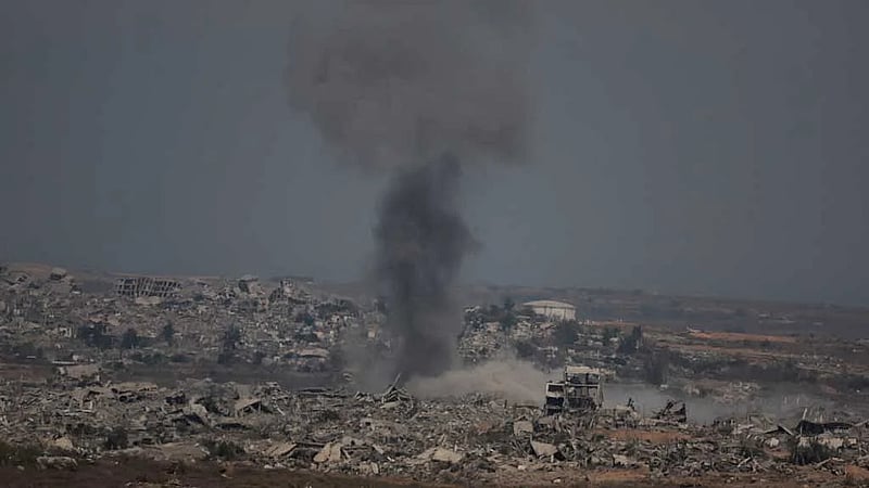 Israel bombards Gaza City overnight; Hamas leader due in Cairo in bid to salvage ceasefire talks