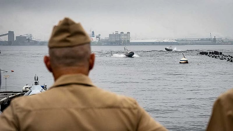 The US Navy is building a drone fleet to take on China. It's not going well