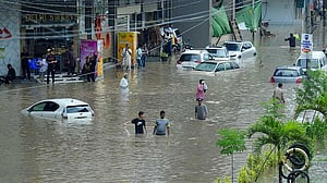 Pakistan's Karachi hit by torrential rain and floods