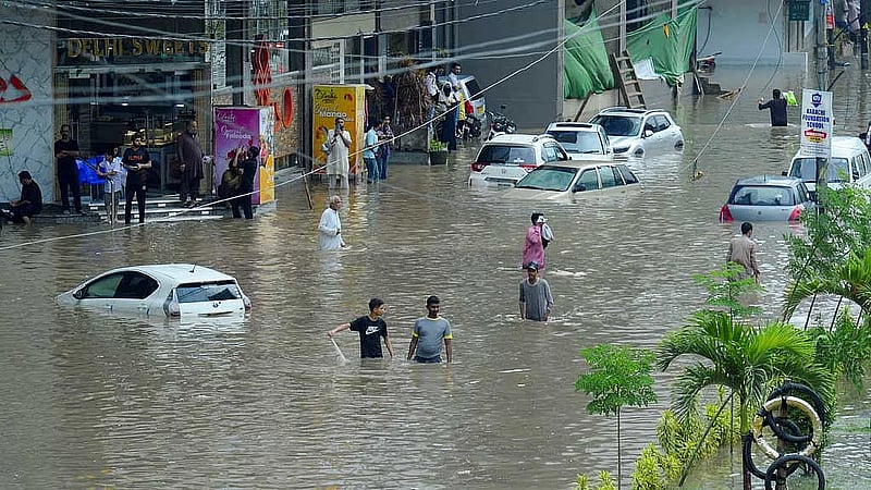 Pakistan's Karachi hit by torrential rain and floods