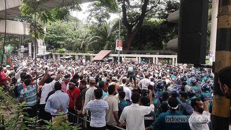MPO-listed teachers suspend street protest, announce 3-day work stoppage