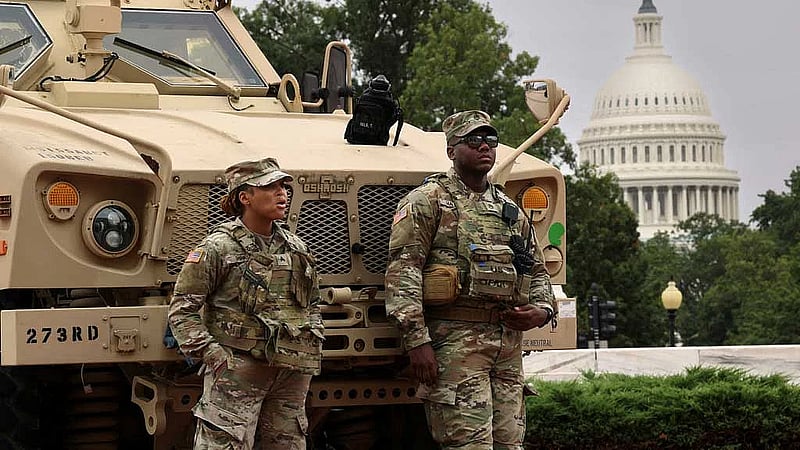 Trump say he will go on patrol in Washington with police, military