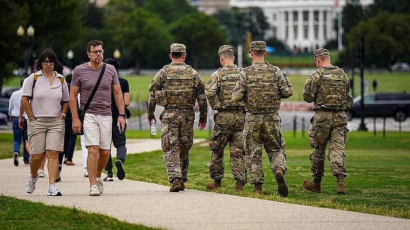 Trump crime crackdown deploys troops in Washington's safest sites