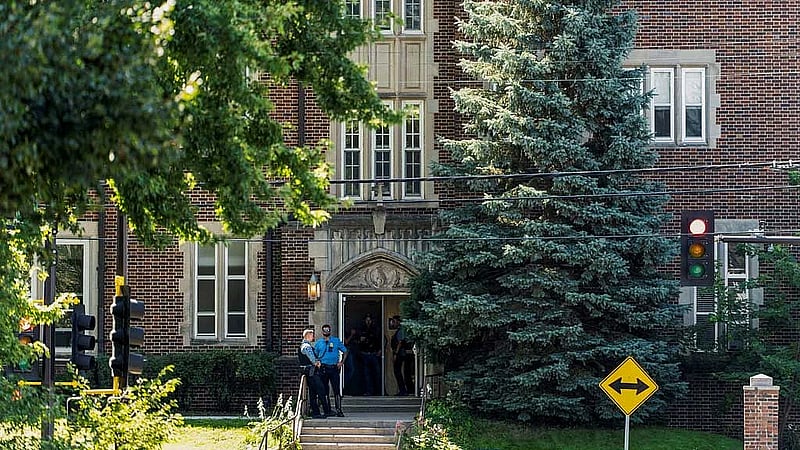 Gunman attacks Minneapolis school children in chapel, killing two and injuring 17