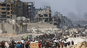 Macron slams disaster waiting to happen in Gaza, wants UN mission