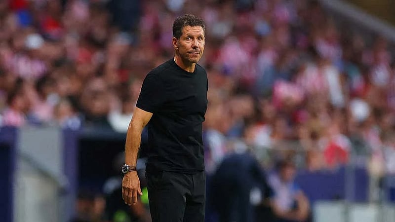 Simeone stays calm despite Atletico's woeful start to the season