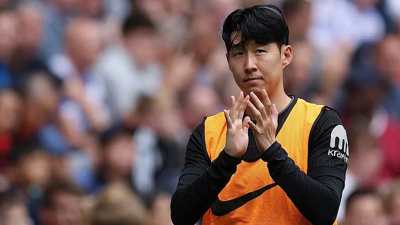 Spurs captain Son says he is leaving the club