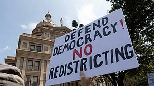Over 300 protests held Saturday against Trump redistricting push