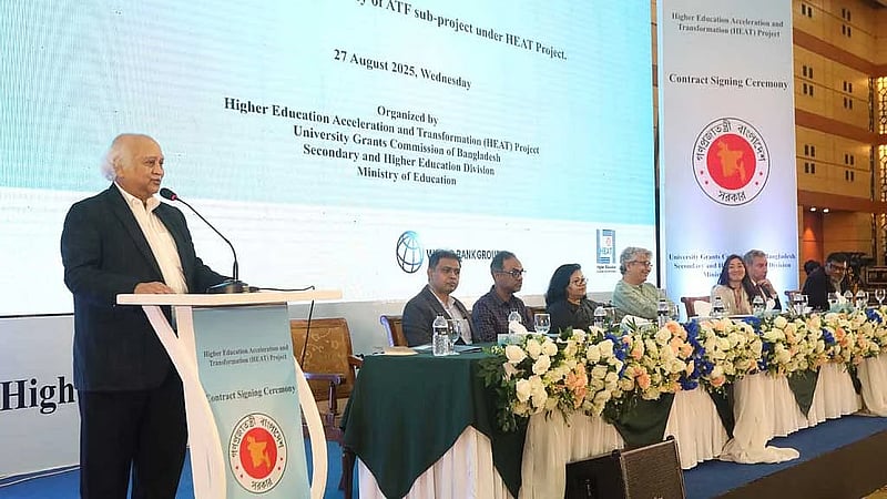 UGC seals deals with 43 universities to implement 151 HEAT sub-projects
