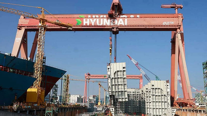 South Korea bets big on reviving troubled US shipbuilding to woo Trump