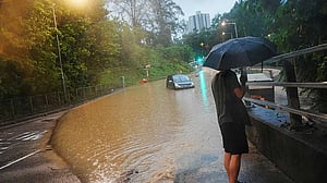 Hong Kong reels from heaviest August rain since 1884