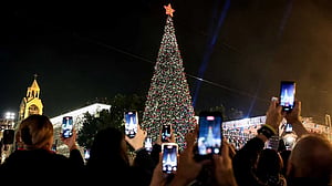 As Christmas lights return to Bethlehem, Palestinians look for hope