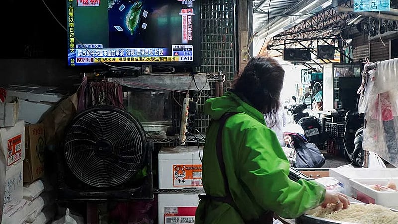 China launches war games around Taiwan as island vows to defend democracy