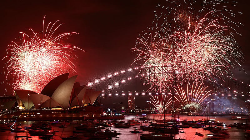 Sydney brings in New Year with nod to victims of Bondi attack