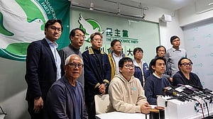 Hong Kong's last opposition party votes to disband under China pressure