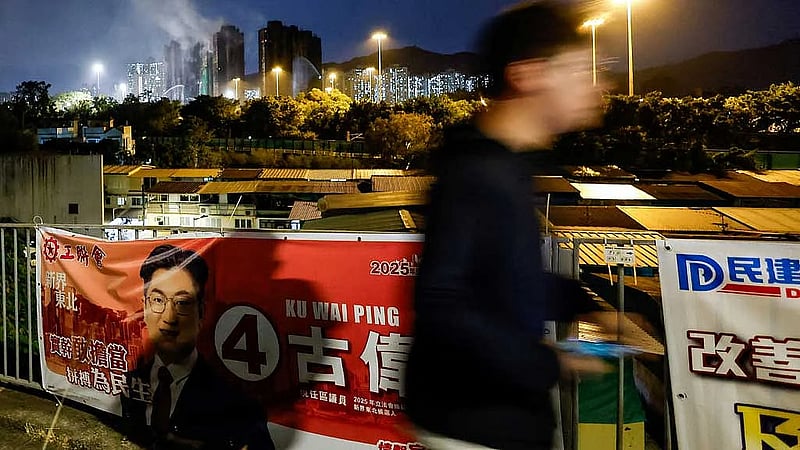 Hong Kong election turnout in focus amid anger over deadly fire