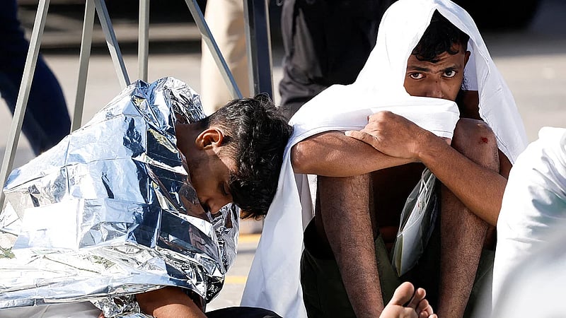 Dozens of migrants brought to Malta after boat capsizes