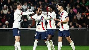 PSG move top with nervy 3-2 win at bottom club Metz