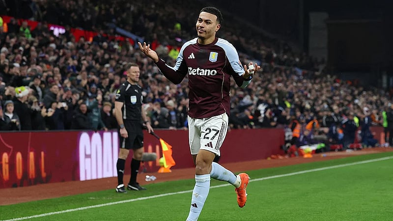 Superb Rogers double gives Aston Villa 2-1 win over Manchester United