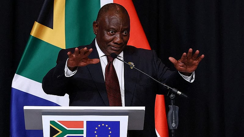 White supremacy notion threatens South Africa's sovereignty, president says