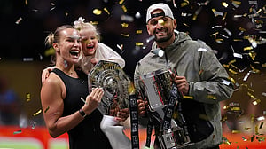Sabalenka, Kyrgios see only positives from 'Battle of the Sexes' match