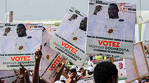 Guinea votes in presidential election expected to cement Doumbouya's rule