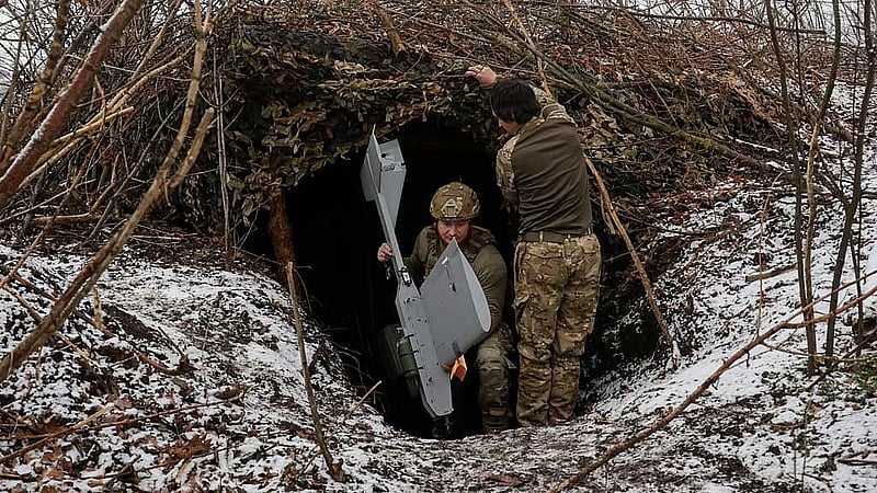 Ukraine drone attacks target Moscow at night, spark industrial fire in Tula, Russia says