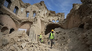 Gazans race to preserve cultural heritage damaged in war