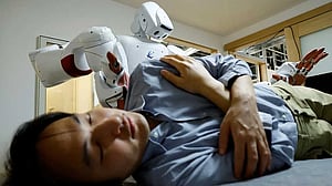AI robots may hold key to nursing Japan's ageing population