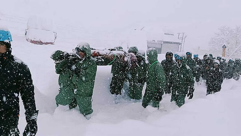 At least 25 trapped after avalanche in Indian mountain state