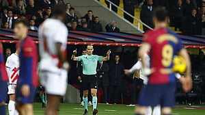 Barca coach Flick backs VAR use in controversial win over Rayo Vallecano
