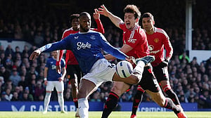 Man United fight back to draw at Everton after VAR reprieve