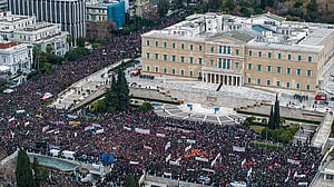 Clashes erupt in Greece as hundreds of thousands protest deadly train crash